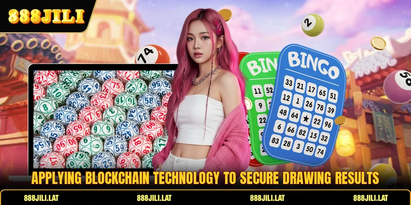 Applying blockchain technology to secure drawing results