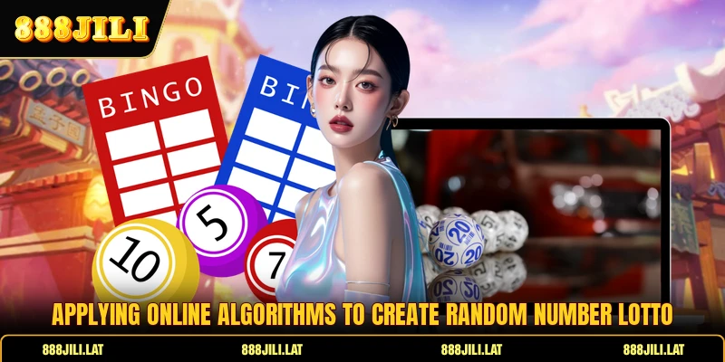 Applying online algorithms to create random number lotto