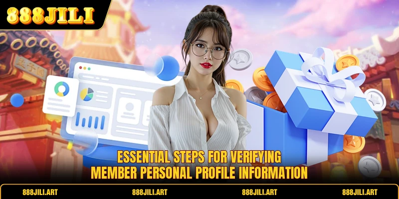 Essential steps for verifying member personal profile information