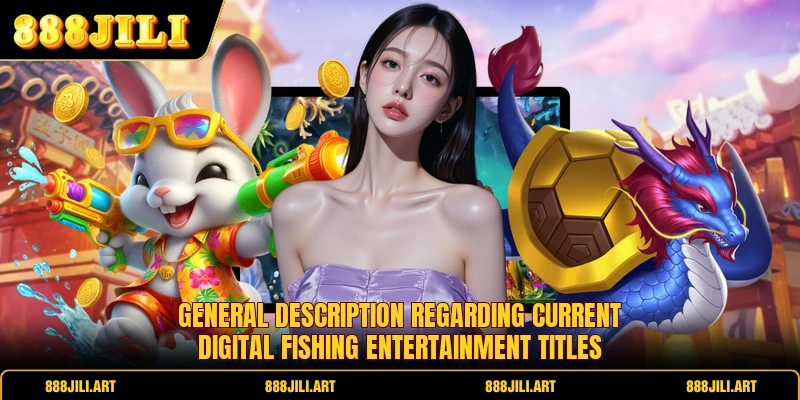 General description regarding current digital fishing entertainment titles