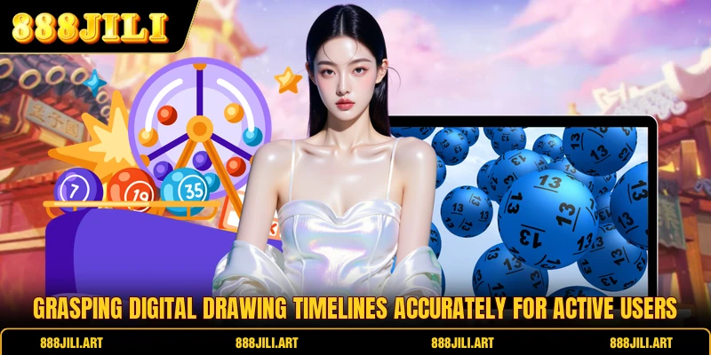 Grasping digital drawing timelines accurately for active users