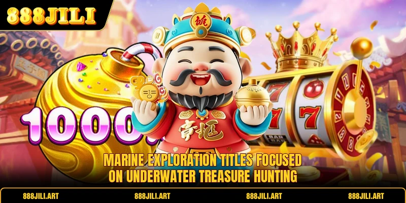 Marine exploration titles focused on underwater treasure hunting