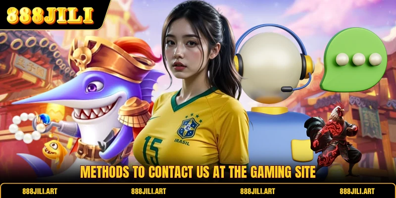 Methods to contact us at the gaming site