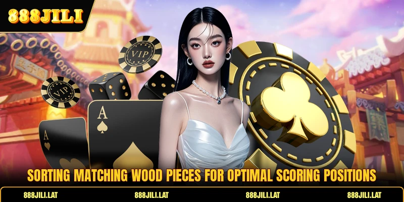 Sorting matching wood pieces for optimal scoring positions