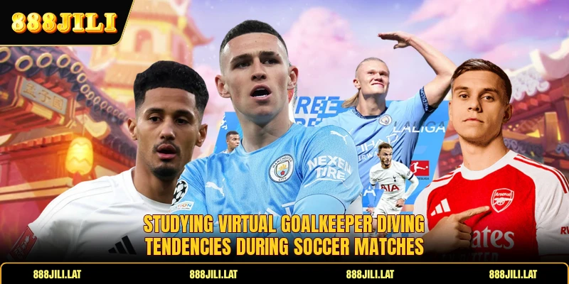 Studying virtual goalkeeper diving tendencies during soccer matches