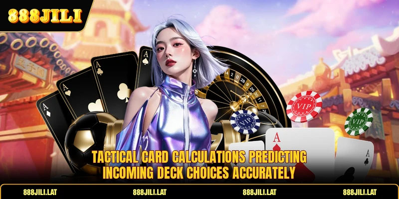Tactical card calculations predicting incoming deck choices accurately