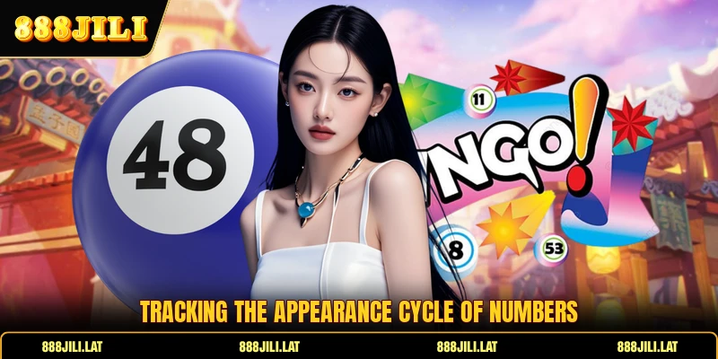 Tracking the appearance cycle of numbers