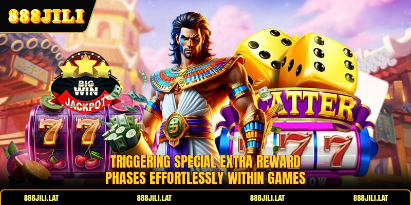 Triggering special extra reward phases effortlessly within games
