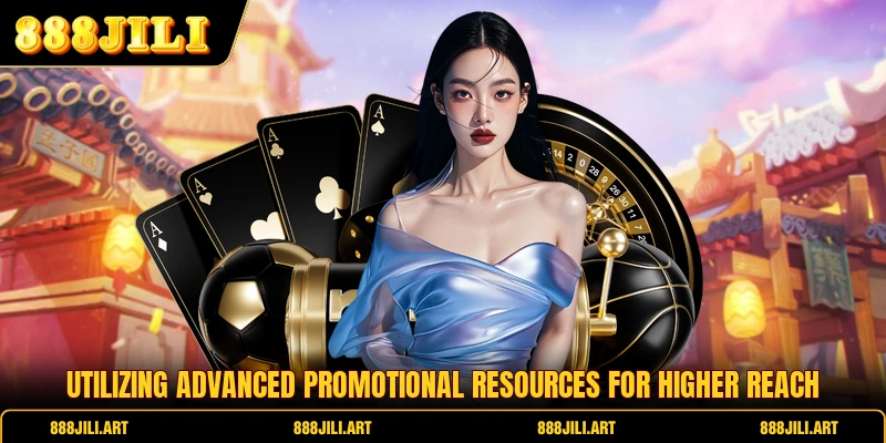 Utilizing advanced promotional resources for higher reach