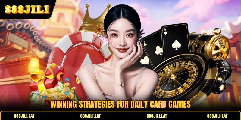 Winning strategies for daily card games